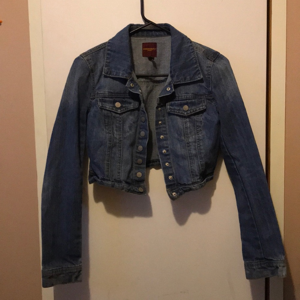 Highway jeans denim short jacket